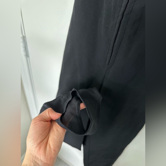 Nils Vintage Ski Bibs Stirrups Women Black Size 10 - Picture 8 of 8